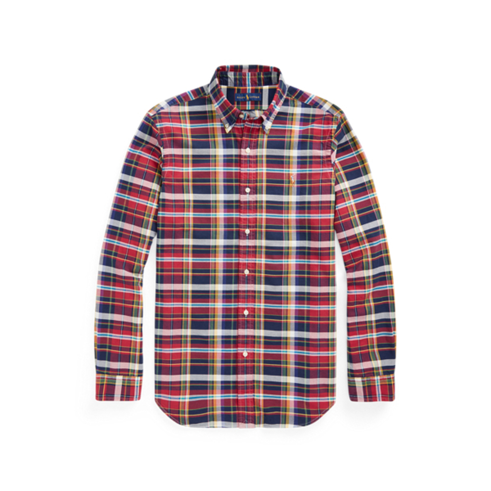 Ralph Lauren Classic Fit Plaid Oxford Shirt: Size Men’s XL